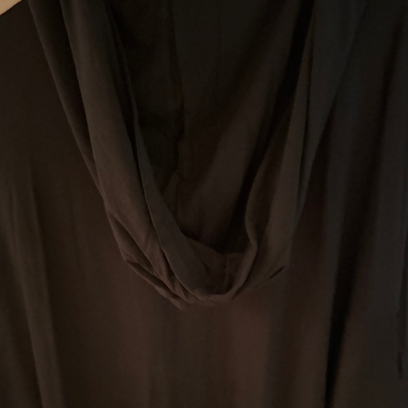 Aleeza Black Hooded Dress NWT - Picture 7 of 8